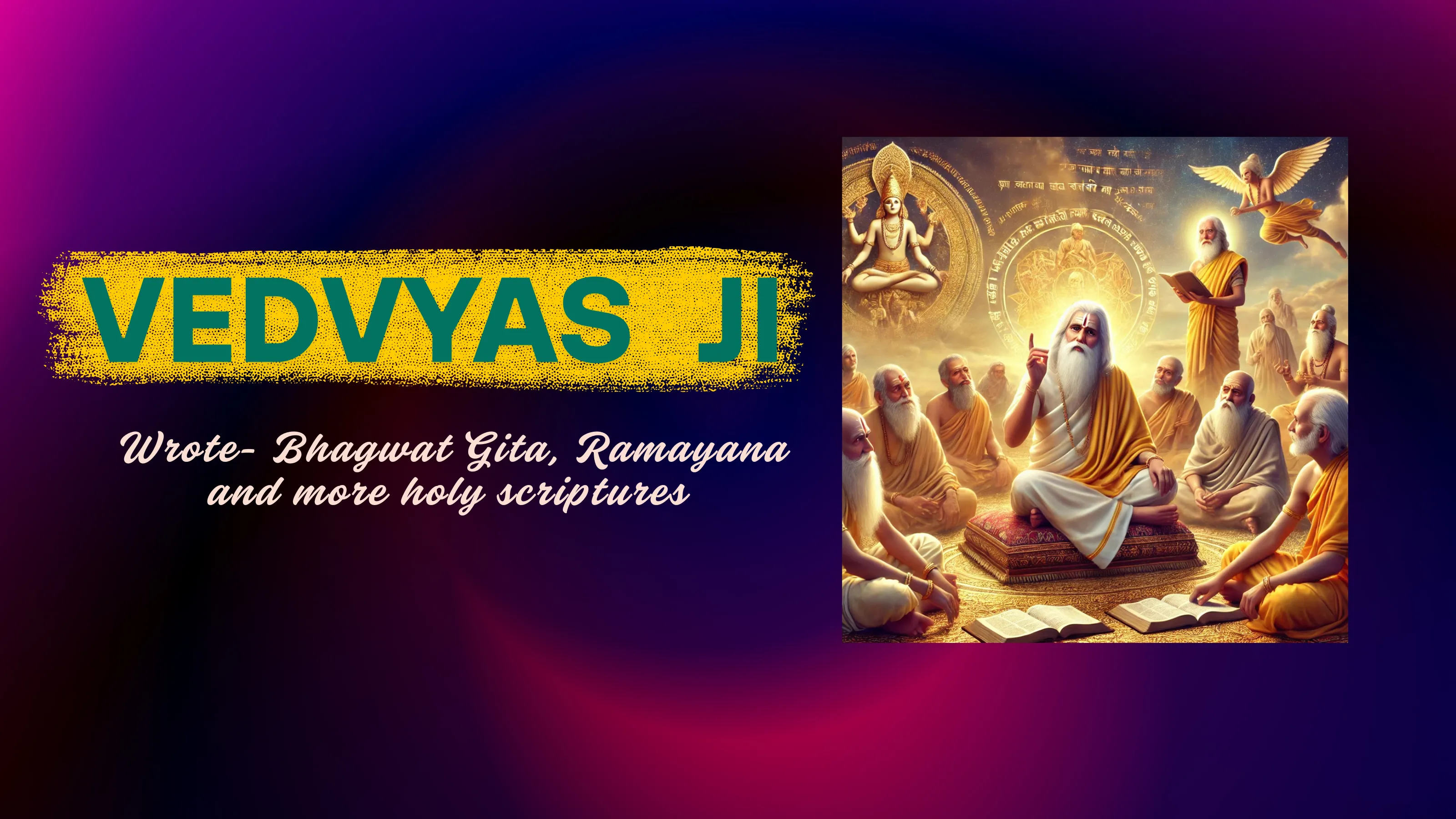The Story of Ved Vyas Ji