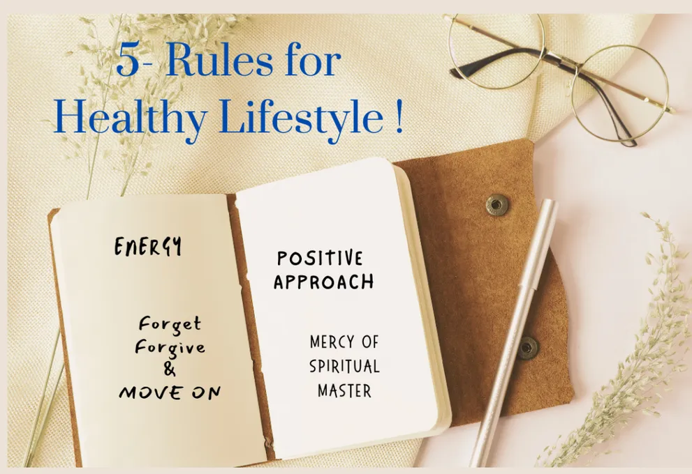 5 Rules to Live a Healthy Lifestyle
