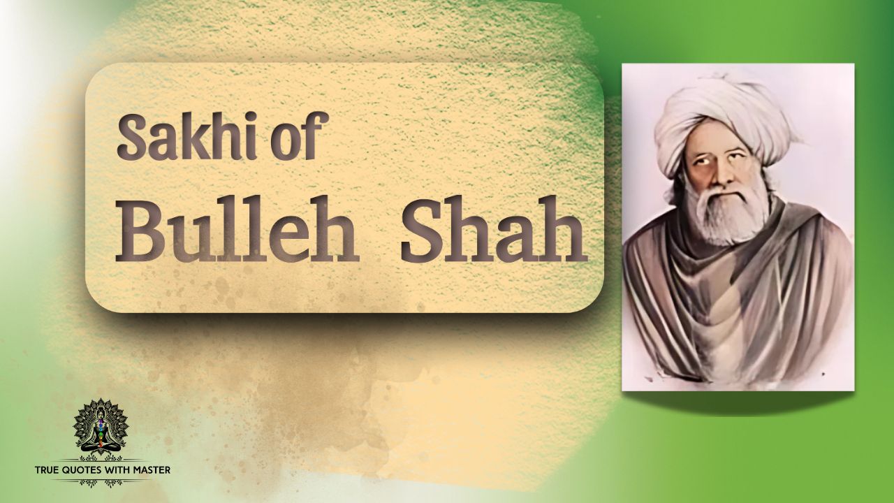 BullehShah Guru God Worship Philosophy