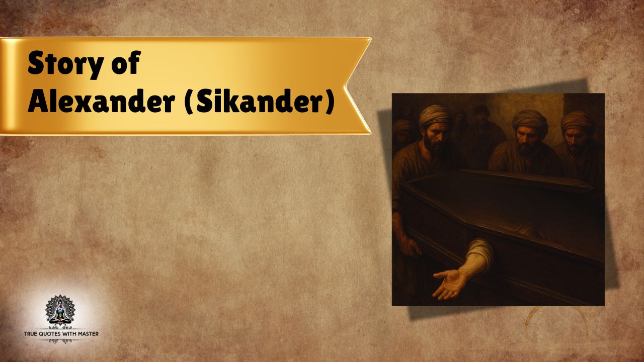 The Final Wish of Sikander: A Lesson on Wealth and Mortality
