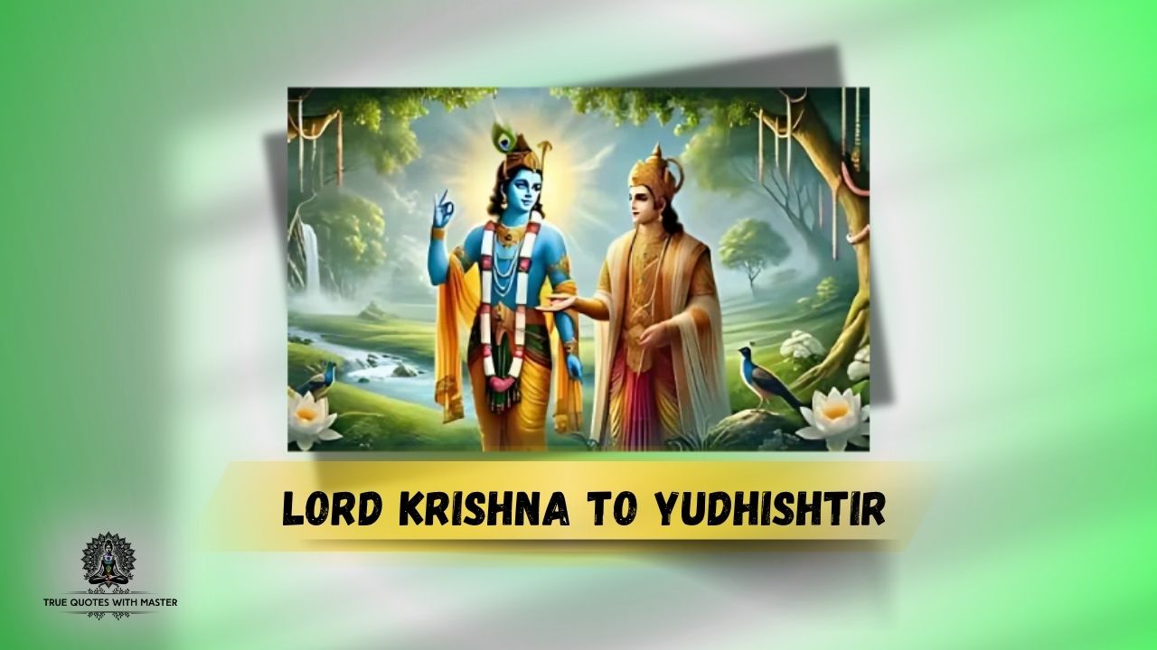 Lord Krishna's Reply to Yudhishthir