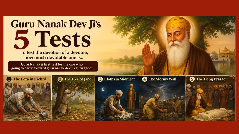 Guru Nanak Dev Ji 5 Tests Of Devotion True Story